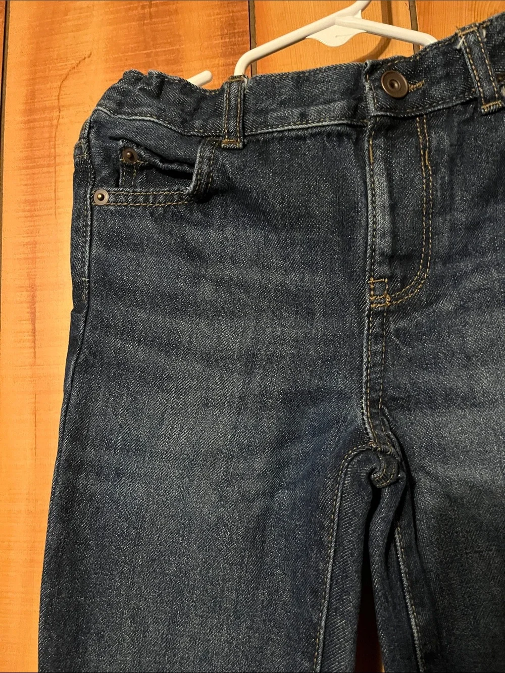 The Children's Place Boys Straight-Leg Dark Blue Jeans